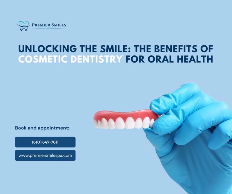 Unlocking the Smile: The Benefits of Cosmetic Dentistry for Oral Health