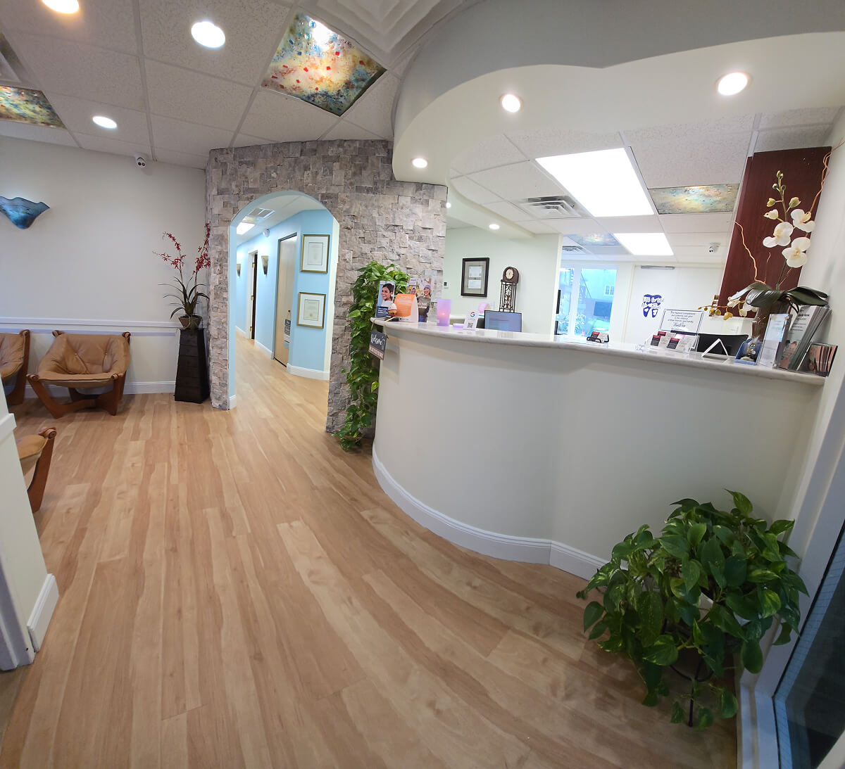 Premier Smiles reception area